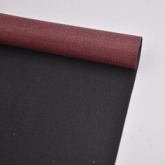 Waterproof Cross-Print Toothpick Pattern Glitter  Leather Embossing Fabric