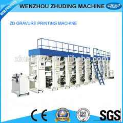 Máquina de impresión de huecograbado de 7 colores al mejor precio