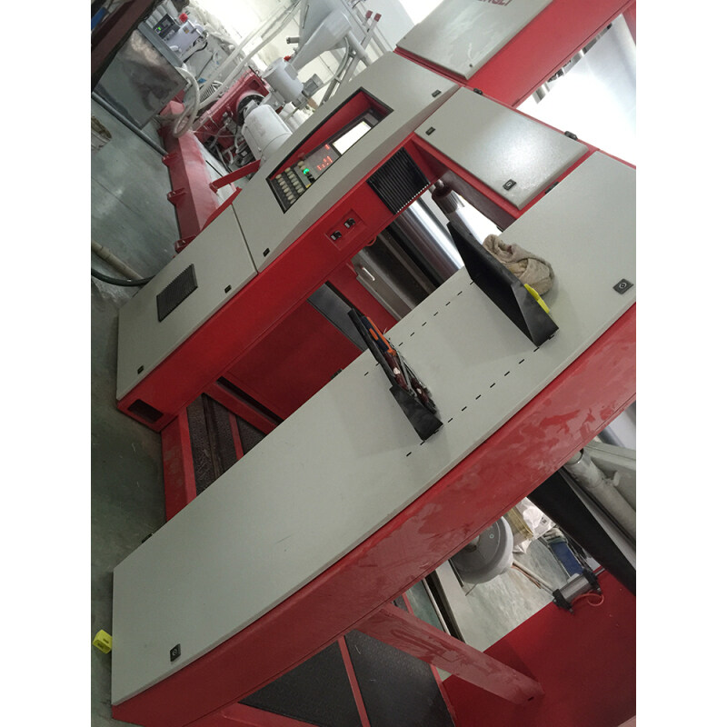 Cam type winding machine for flat yarn, drawed-tapes, pp woven sack production line