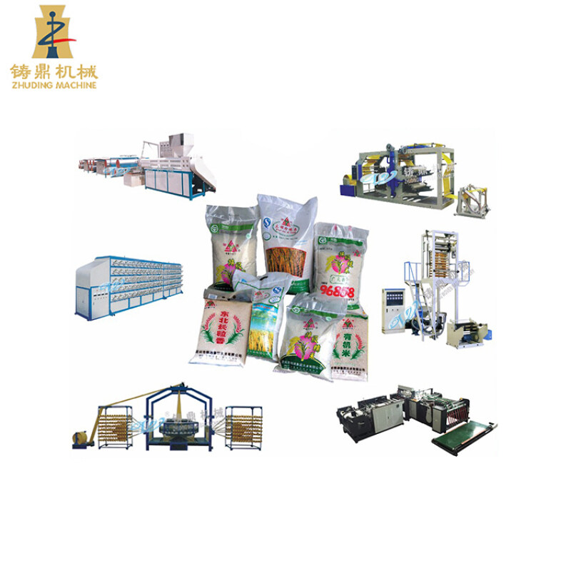 laminated woven sacks poly woven cement woven bag production line