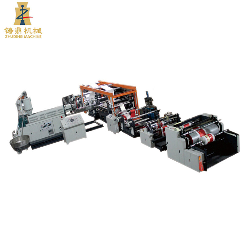 Automatic thermal paper non woven fabric foil laminating machine