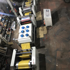 Máquina de impresión flexográfica de bolsas de papel artesanales de bolsas tejidas pp Zhuding