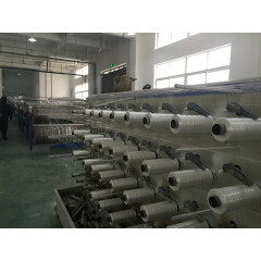 Línea de producción de bolsas tejidas pp Zhuding Máquina de dibujo de cinta plástica