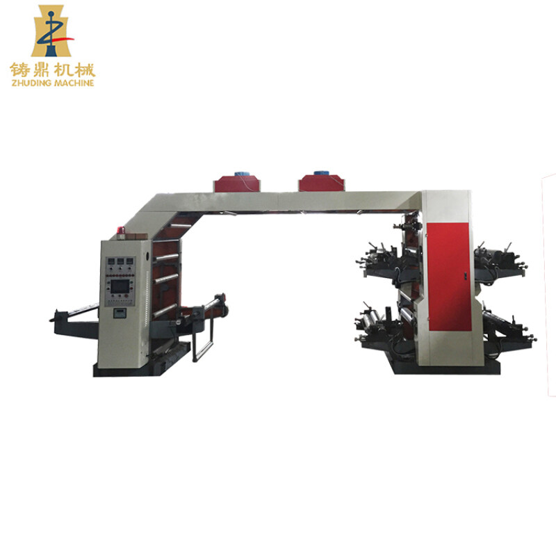 Non woven fabric printer roll non woven flexo printing machine