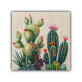 Botany Cactus Potted plant Frameless print Unframed Canvas Oil Painting Spray gift picture not handmade Colorful on the wall