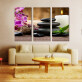 Zen Flower Modern 3 Frameless Interior Wall Art home Decoration Oil Painting