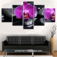 5 Pieces HD Unframed Painting Hot Flowers For Home Wall Art Decor Artwork Draw Modern Decorative Living Room