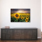 Art Abstract Oil Paintings Sunflower Decorative Picture Gifts Modern Printed framless canvas art print painting