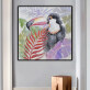 Fashion Modern Abstract Animals Printed bird Poster Oil Painting On Canvas Picture Wall Art for Living Room Home Decor