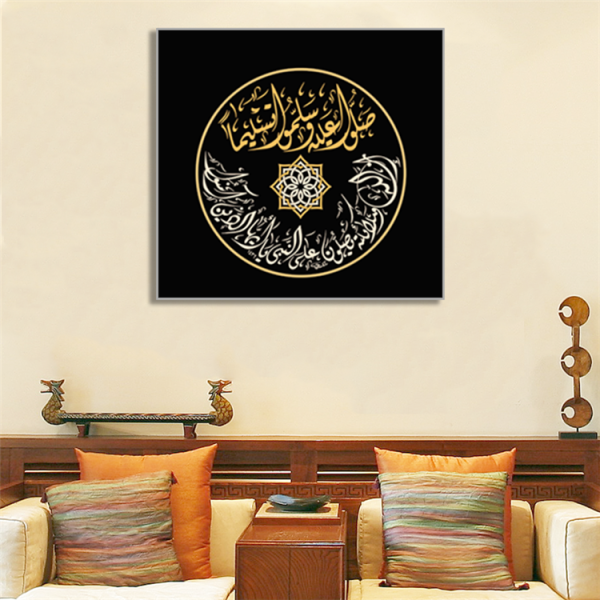 Super quality designs painting text pattern handmade oil painting on canvas