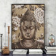 Bodhisattva Buddha Wall Art Canvas Prints Poster and Decorative Painting Wall Pictures for Living Room Home Cuadros Decor