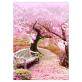 Custom Canvas Wall Art 5D Diy Crystal Homfun Diamond Painting Set Pink Sakura Diamond Paint by number for Amazon