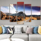 Decoration Wall Art Craft Landscape Prints Home Modern Paintings 5 Piece Oil Decorative Highway Canvas Painting