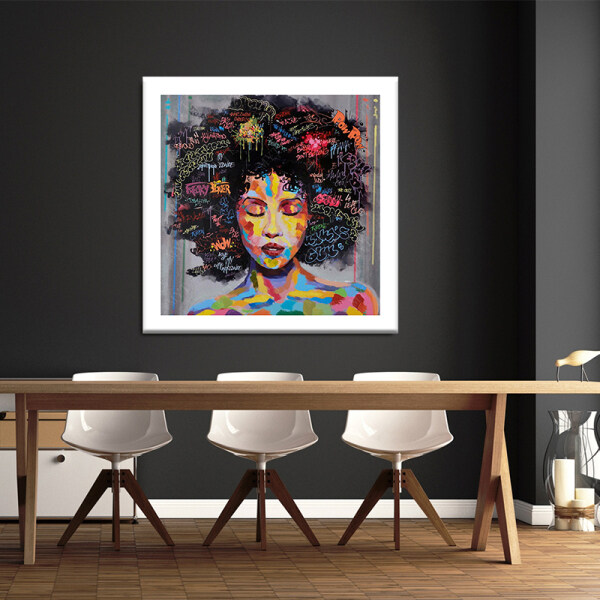 Handmade oil painting printed art original abstract africa art canvas painting wall paintings