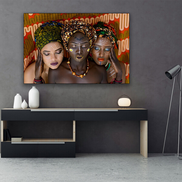 African Black Woman Graffiti Art Posters And Prints Abstract African Girl Canvas Paintings On The Wall Art Pictures Wall Decor
