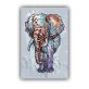 Best selling fashion design color elephant pictures original product paint painting art