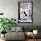 Factory wholesale street graffiti Europe and America abstract canvas wall decoration art canvas oil painting