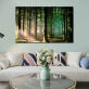 Home decoration spring scenic tree design printed painting, trendy style high definition canvas wall painting