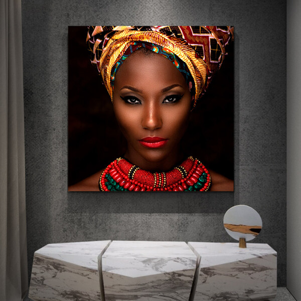 Black Beauty Modern Frameless Printing Wall Art Home Black And White Decorative Oil Painting