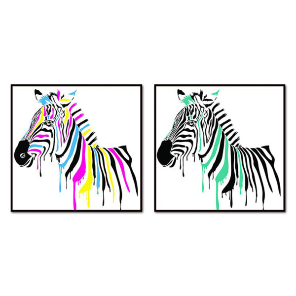 Wholesale Custom Horse Framed Paintings New wall art Canvas Poster for home decor