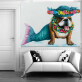 Animal art painting modern wall art canvas pictures large wall paintings handmade oil painting for living room wall decor