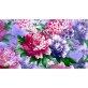Wholesale Custom Peony Flowers Round Crystal Rhinestones 5D Diamond Painting Paint by Numbers Full Drill Painting for Amazon