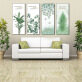 Watercolor Leaves Wall Art Canvas Painting Green Style Plant Nordic Posters and Prints Decorative Picture Modern Home Decoration