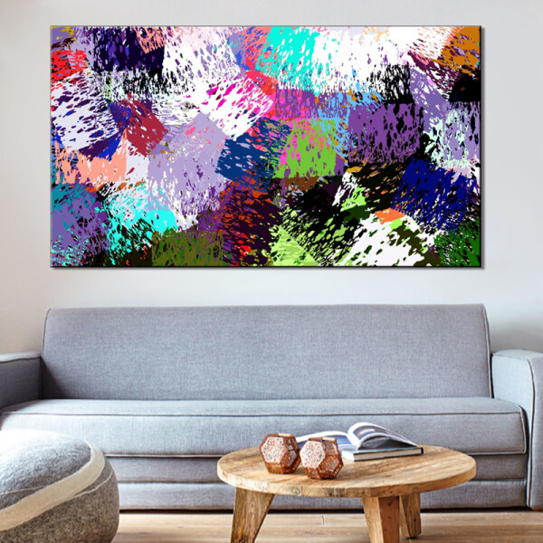 Big Size Abstract Painting Poster Wall Art Landscape Picture Canvas Print for Living Room Home Decor No Frame