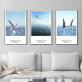 HD Seagull Poster Picture 3 Panel Modern Wall Art Canvas Printed Painting Hot Selling In AU market