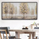 Home Decor Hand Made oil painting Natural scenery, Decorative painting of trees
