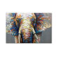 elephant picture wall art picture oil painting on canvas handmade for living room modern abstract home decoration