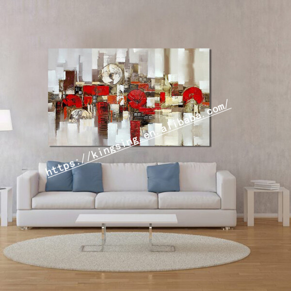 Custom Handmade Canvas Panting Modern Abstract Oil Painting For Home Decor