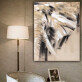 Large wall painting on oil painting handmade abstract  animal art decorative frames for living room decoration