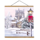 Christmas deer Oil painting by digital canvas painting for living room wall artist residence decoration