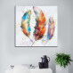 abstract feather ballerina hand painted sexy girl back woman painting art picture decoration oil painting