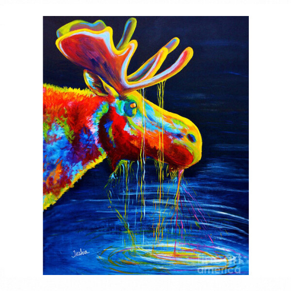 Diy Painting Digital Painting By Numbers Handmade Animal Art Picture Deer Oil Painting For Home Wall Artwork