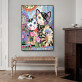 Home Decor Wall Art 5d Diy Diamond Painting Mom And Baby Cat Full Drill Animal Picture Embroidery Diamond Painting
