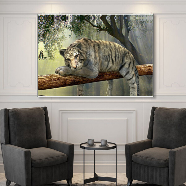 Poster Canvas Painting Animal Tiger Print Wall Decoration Canvas Art Print Painting