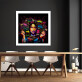 Custom order wholesale wall decor canvas painting, frameless africa art home art prints painting