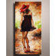 Wholesale Custom Naked Portrait home accessories Framed Canvas Painting  handmade Oil Painting  for home decor