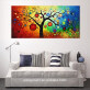 Living Room 1 piece  HD Unframed Painting Hot Flowers For Home Wall Art Decor Artwork Draw Modern Decorative Bedroom