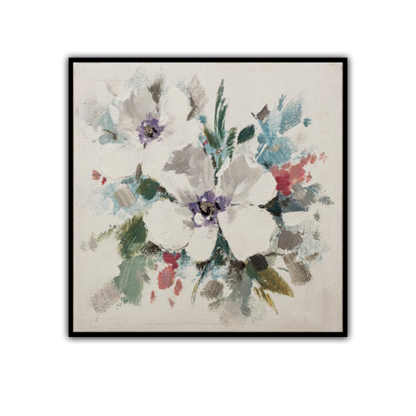 Wholesale Custom Home Flowers in full bloom  Painting  Handmade Oil Painting  for home decor