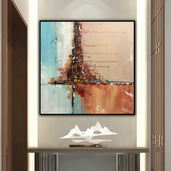 Home Wall Canvas Decor Art Wall Oil Painting Abstract Modern Hand Painted Painting Reproduction
