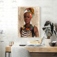 Newest design fashion lady oil painting modern art for home decor