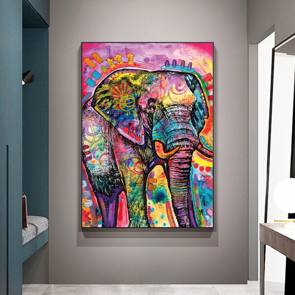 Custom order wholesale wall art paintings stretched canvas prints for decoration