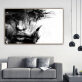Hotel decoration painting wholesale Nordic modern simple sofa background wall mural bedroom bedside hanging painting
