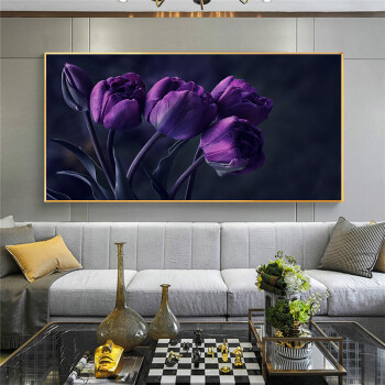 Modern living room decoration painting porch background wall painting light luxury corridor hanging painting