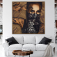 Mysterious beauty HD canvas painting living room home decoration painting