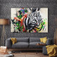 Modern simple living room decorative painting light luxury atmosphere sofa background wall mural
