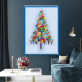 New Christmas tree HD spray painting home decoration painting